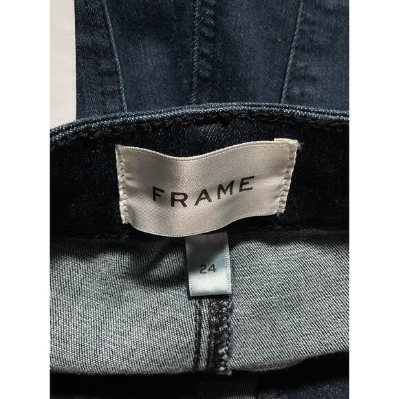 Frame 'Le' Blue Crop Mini Boot Size 24 - NWT - Picture 4 of 5